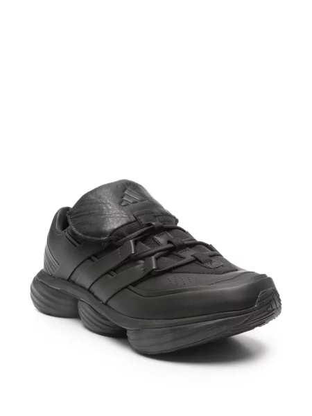 Bėgimas elastingas juosmuo kelnės Adidas su autografu juoda