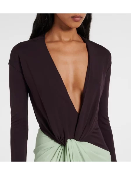 Rochie Victoria Beckham din jerseu negru