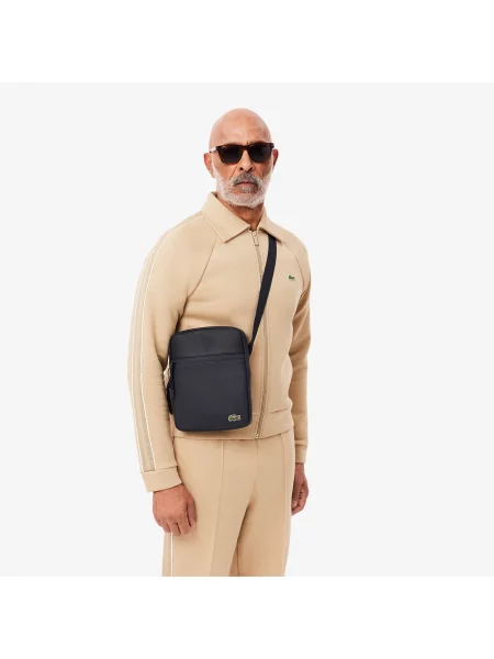 Сумка через плечо Lacoste черная