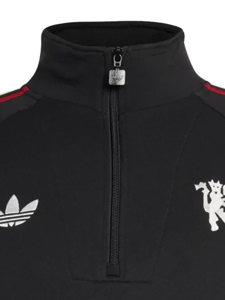 Tricou Adidas cu dungi cu imagine albastru