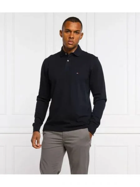 Tricou polo Tommy Hilfiger albastru