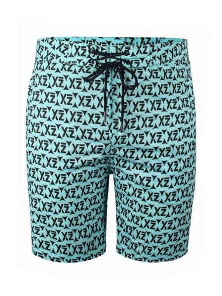 YEAZ Șorturi de baie Dazzers turcoaz negru