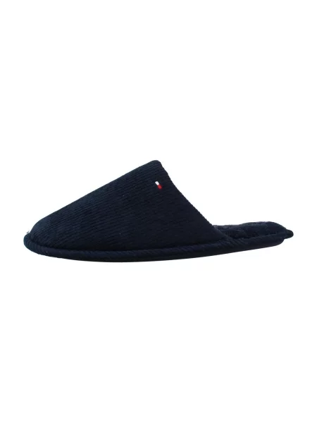 Kordbársony félcipo Tommy Hilfiger kék