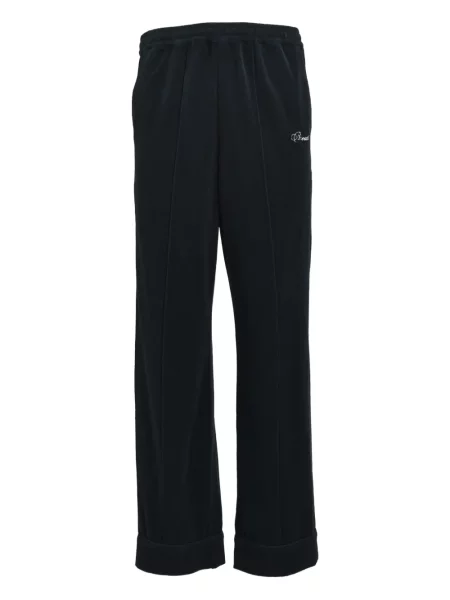 Pantaloni Breath alergare cu autograf negru