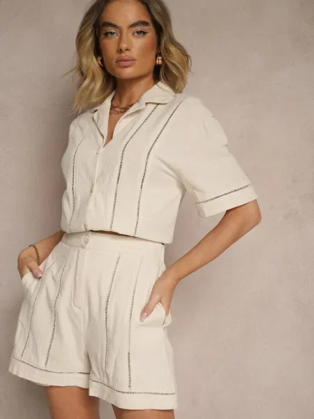 Pantaloni scurți Galessira bej