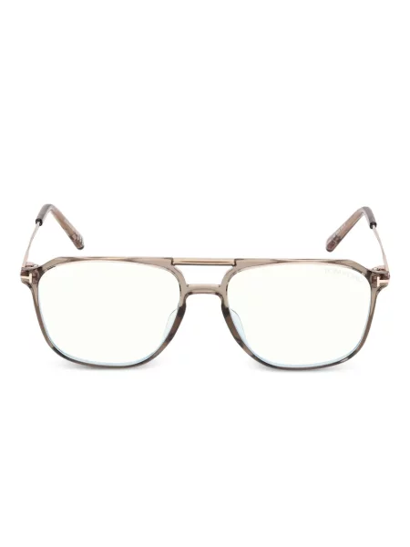 Ochelari de soare aviator Tom Ford Eyewear maro