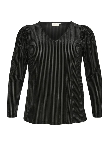 KAFFE CURVE Bluza Cacanna' črna