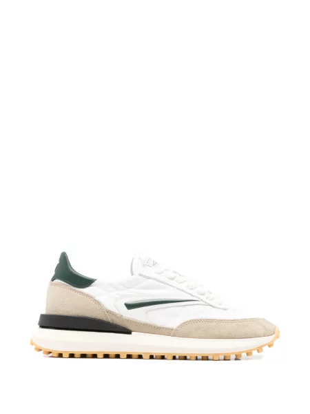 Sneakerși D.a.t.e. din piele de căprioară alb