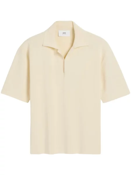 Polo Ami Paris alb