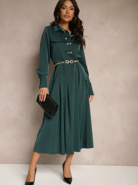 Rochie Etaviela verde