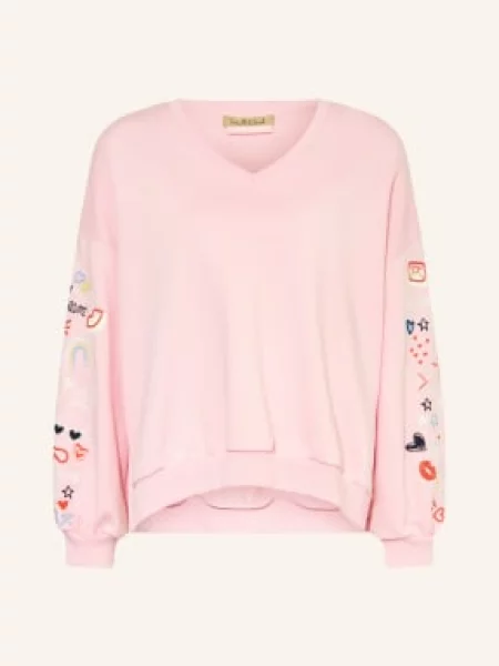 Smith & Soul Bluza Oversize pink różowa