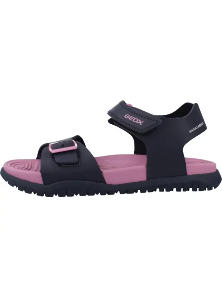Sandały GEOX J SANDAL FUSBETTO GI niebieski