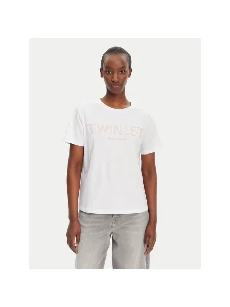 TWINSET Póló Regular Fit fehér