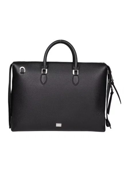Torba Dolce And Gabbana skórzana czarna