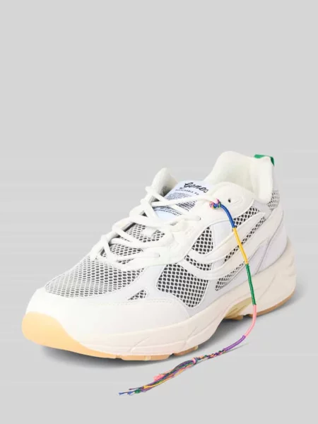 Sneakersy z detalem z logo model G-Eco' Genesis białe