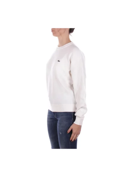 Lacoste Sweter weiss biały