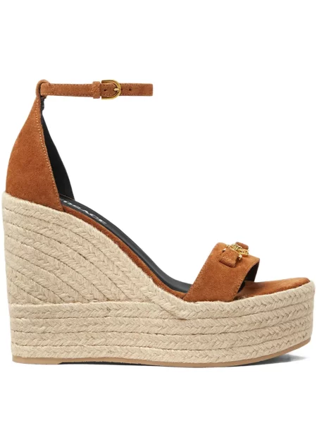 Espadrile Versace maro