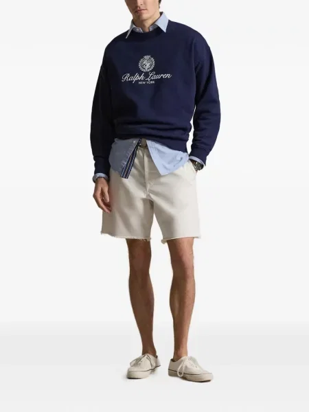 Кожени чорапи Polo Ralph Lauren с отворена пета с пейсли десен бяло