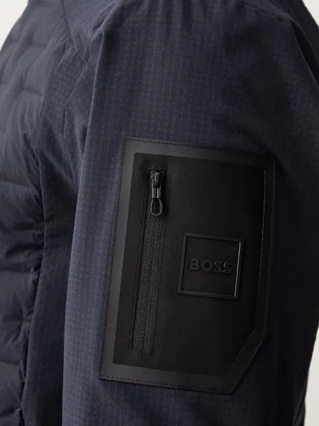 Демисезонная куртка Boss Green зеленая