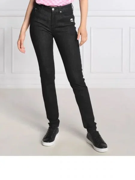 Karl Lagerfeld Blugi IKONIK | Skinny fit negru