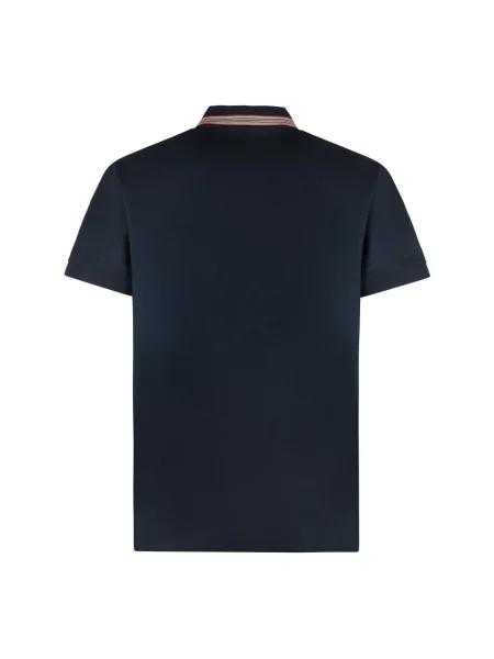 Koszulka polo Burberry niebieska
