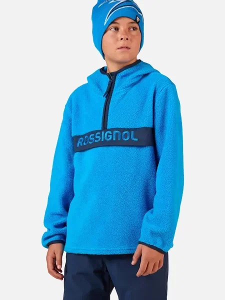 Rossignol fleece mikina dětská ALLTRACK modrá