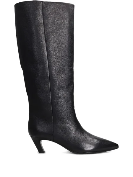 Botine Ash din piele negru