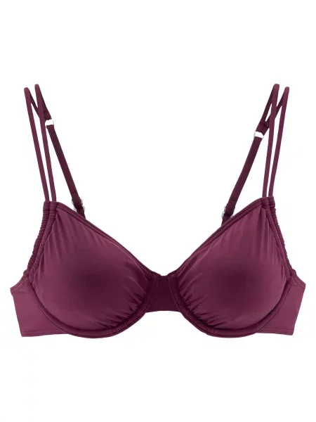 LASCANA Sutien costum de baie mov zmeură