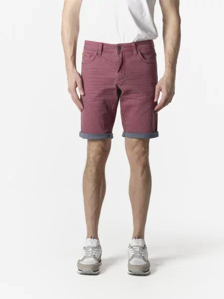 KOROSHI Jeans cranberry roșu