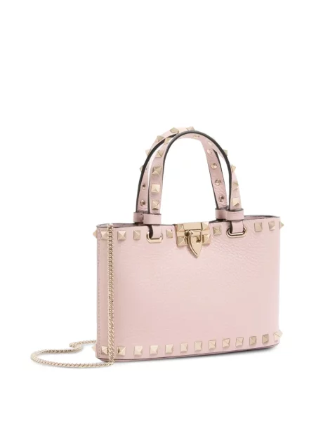 Geantă shopper Valentino Garavani roz