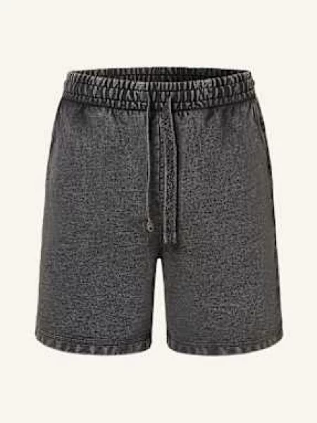 Hugo Blue Šortky Z Mikinové Látky Nebusho tmavě šedá