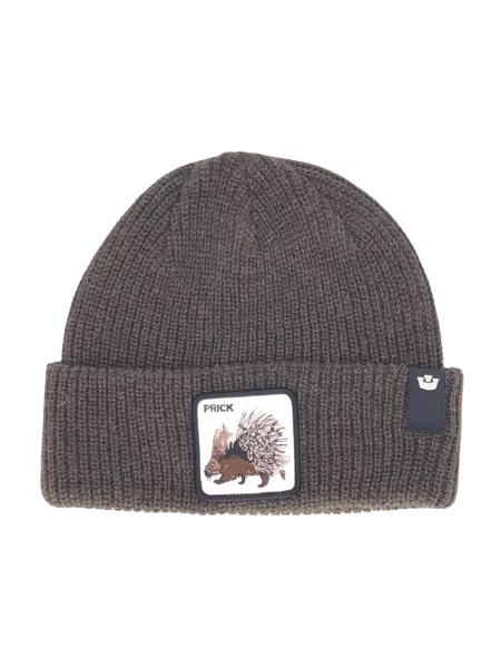 Lniana czapka Goorin Bros brązowa
