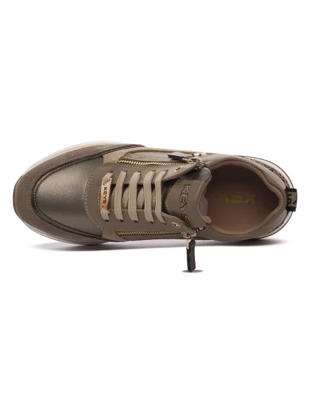 Pantofi Keys alb