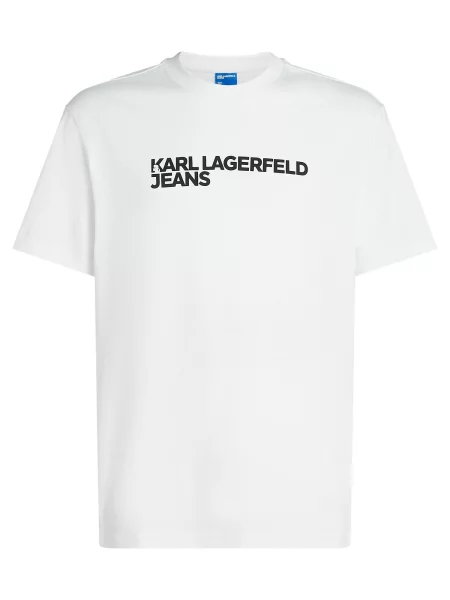 KARL LAGERFELD JEANS Tricou negru alb