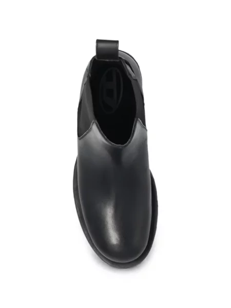 Botine chelsea Diesel cu platformă negru