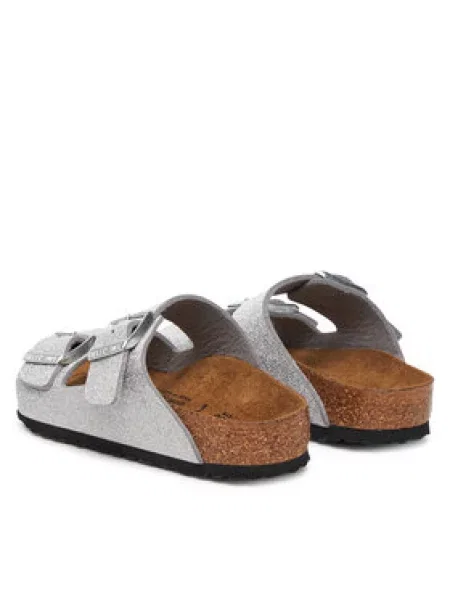 Birkenstock Šlepetės Arizona Kids Sidabrinė