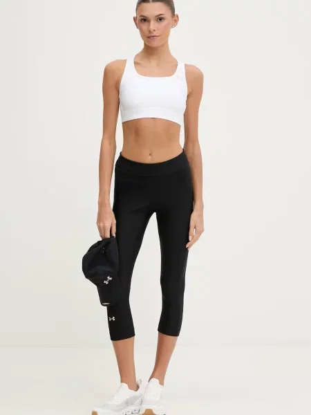 Under Armour Sportovní podprsenka HeatGear Mid bílá
