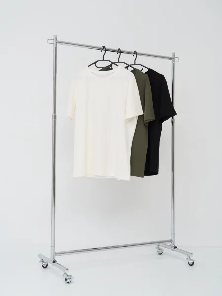 HANDY WEAR Cotton Basic Набір футболок Білий/чорний Бавовна/еластан біла