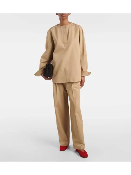 Pantaloni Toteme bej