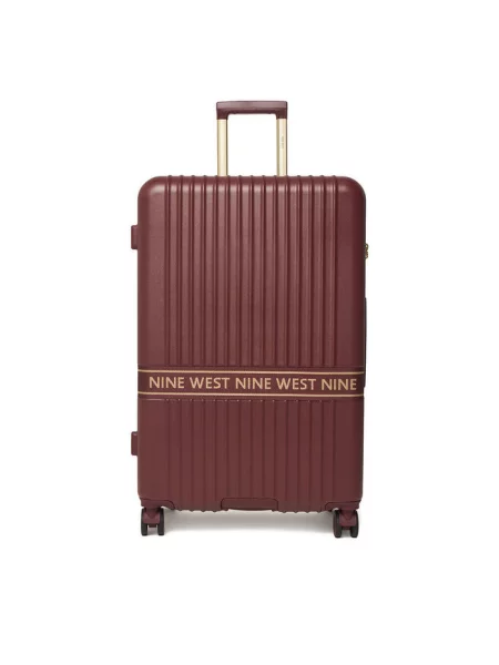 Nine West Walizka duża Bordowy