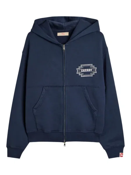 Mikina s kapucí Cherry La modrá