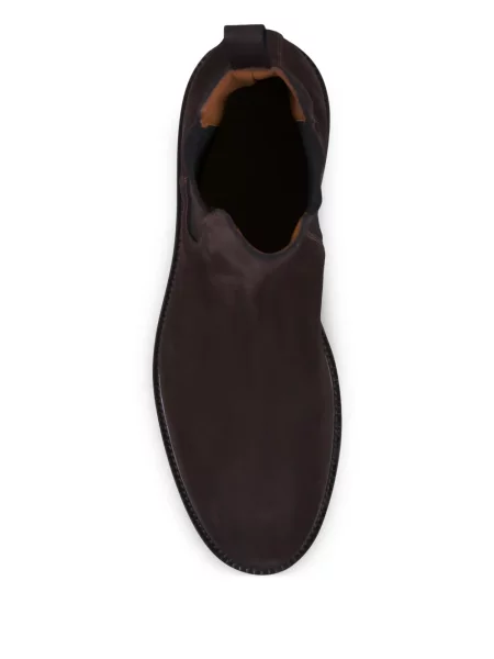 Botine chelsea Aquatalia din piele de căprioară maro