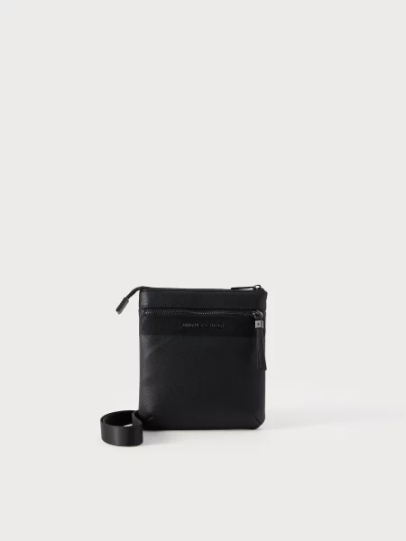 Crossbody taška Armani Exchange čierna