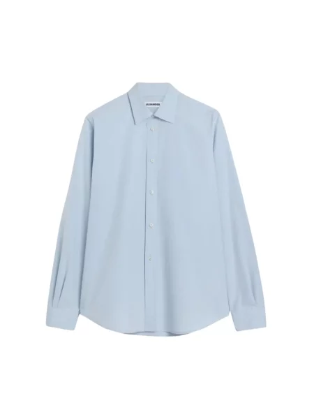 Lekka koszula Jil Sander niebieska