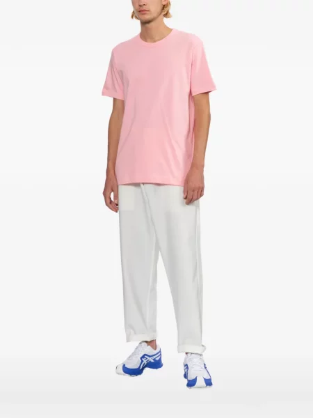 Тениска с графичен дизайн Comme Des Garçons Shirt с принт розово