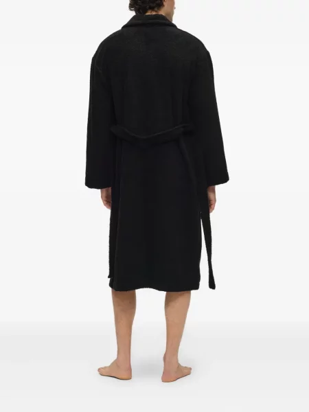 Halat Karl Lagerfeld cu broderie negru