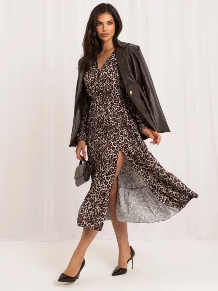 Midi haljina Italy Moda crna