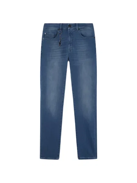 Blugi Paul & Shark cu 5 buzunare albastru