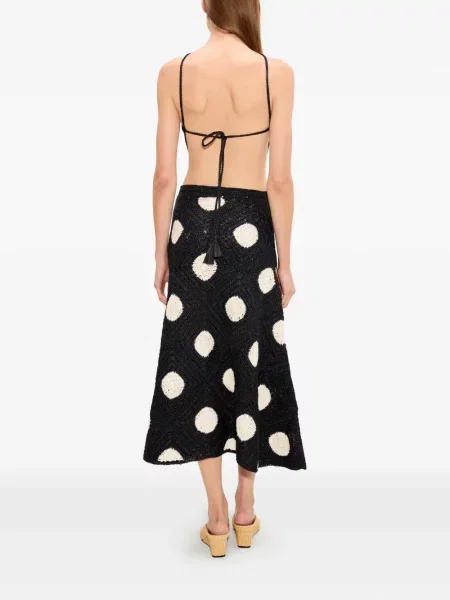 Top Simon Miller cu buline negru