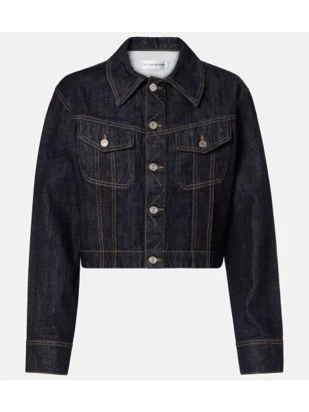 Geacă de blugi Victoria Beckham albastru